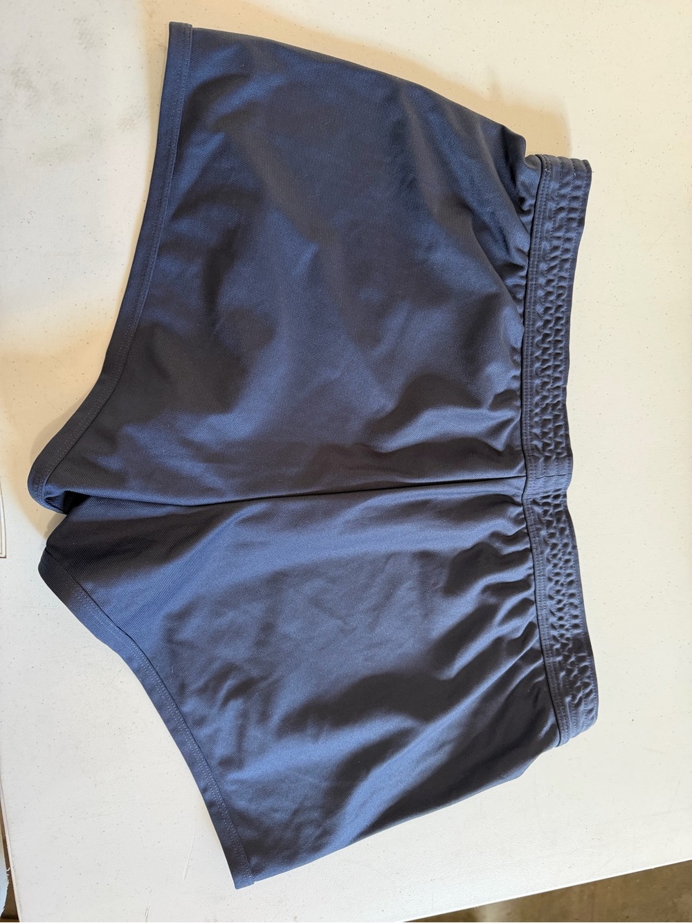The North Face Women's Navy Shorts with Pink Trim